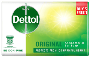 Dettol Bar Soap Original 100g 3+1