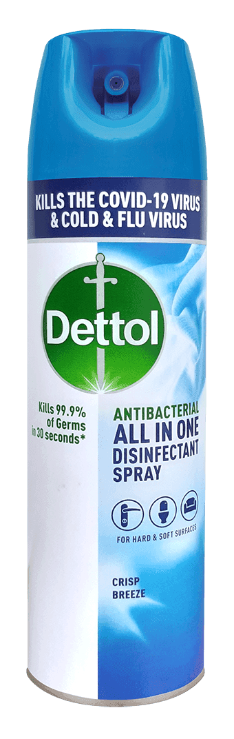 Semburan Disinfektan Dettol Crisp Breeze 225ml