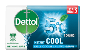Sabun Buku Dettol Cool 65g 3s