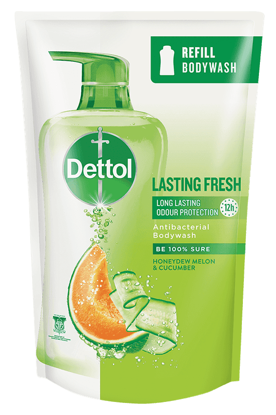 Dettol Body Wash Lasting Fresh Refill 850g