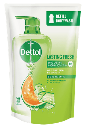 Dettol Body Wash Lasting Fresh Refill 850g