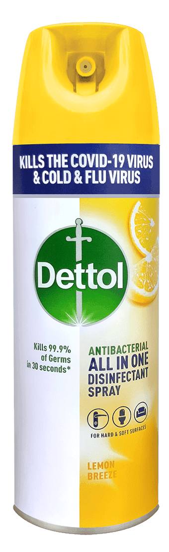 Semburan Disinfektan Dettol Lemon Breeze 450ml