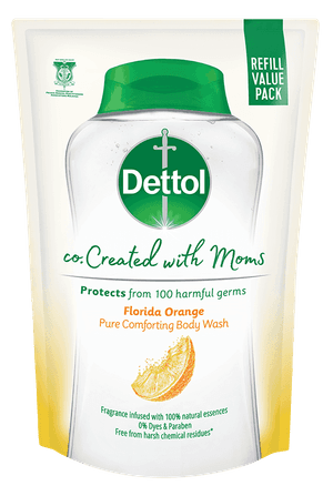 Mandian Badan Dettol Co.Created with Moms Florida Orange 450g