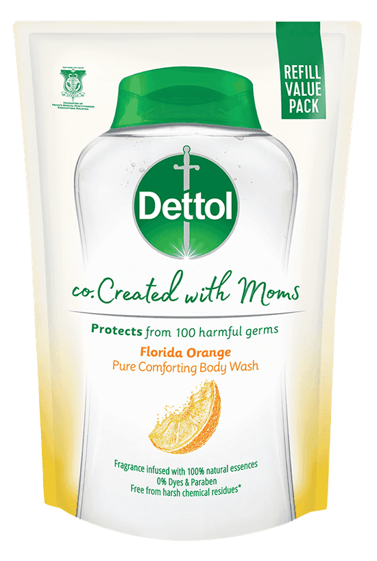 Dettol Body Wash Co-Created with Mom Citrus Refill 450g