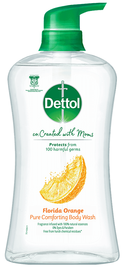 Dettol Body Wash Co-Created with Mom Citrus 500g