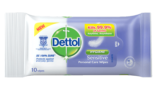 Dettol Anti-bacterial Wipes Sensitive